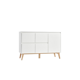 Chest of drawers with 4 drawers and doors (Classy collection)